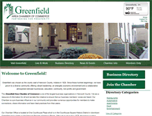 Tablet Screenshot of greenfieldcc.org